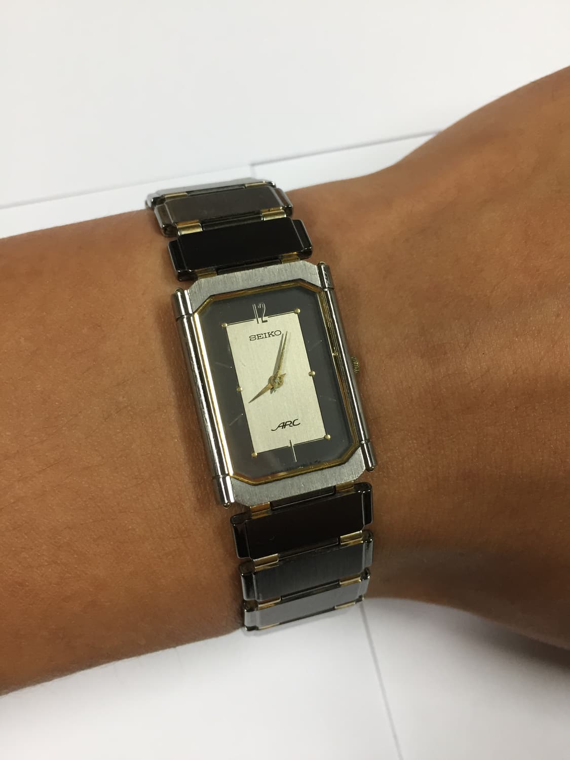 80s seiko arc quatz tank 상품이미지1