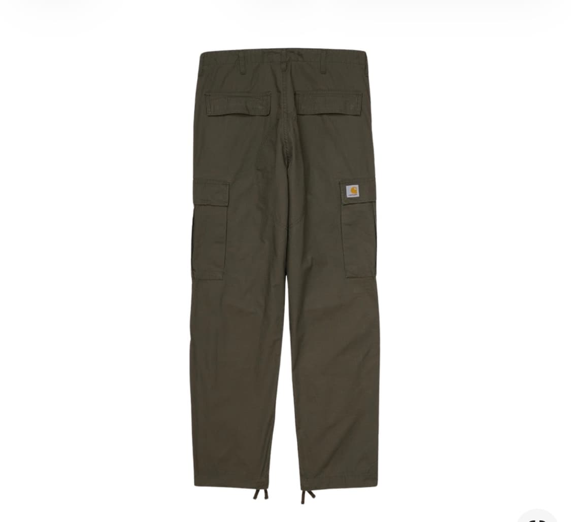 [32X32] 칼하트 WIP 레귤러 카고 팬츠 사이프러스 상품이미지1
