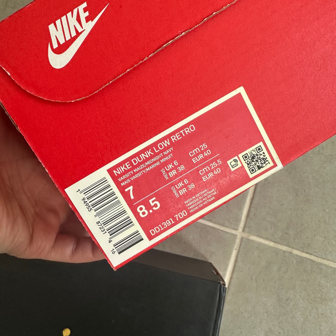 덩크 로우 레트로 바시티 메이즈 상품이미지8