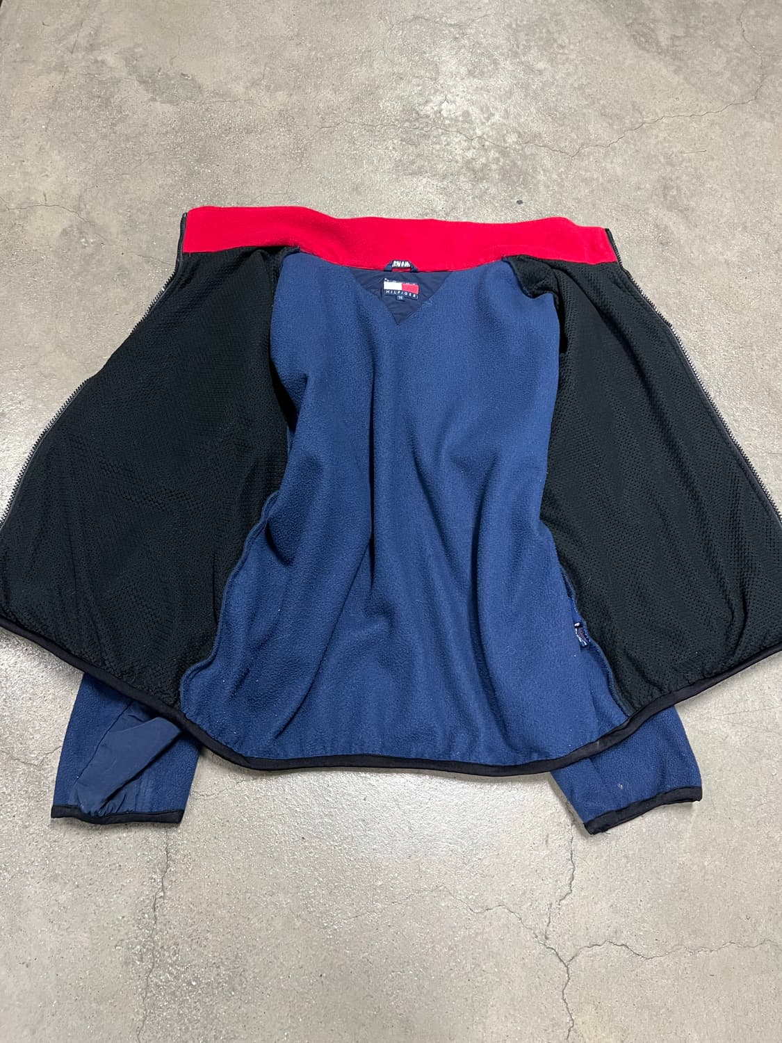 (BIG SIZE)1990s TOMMY 타미힐피거 플리스자켓 상품이미지3