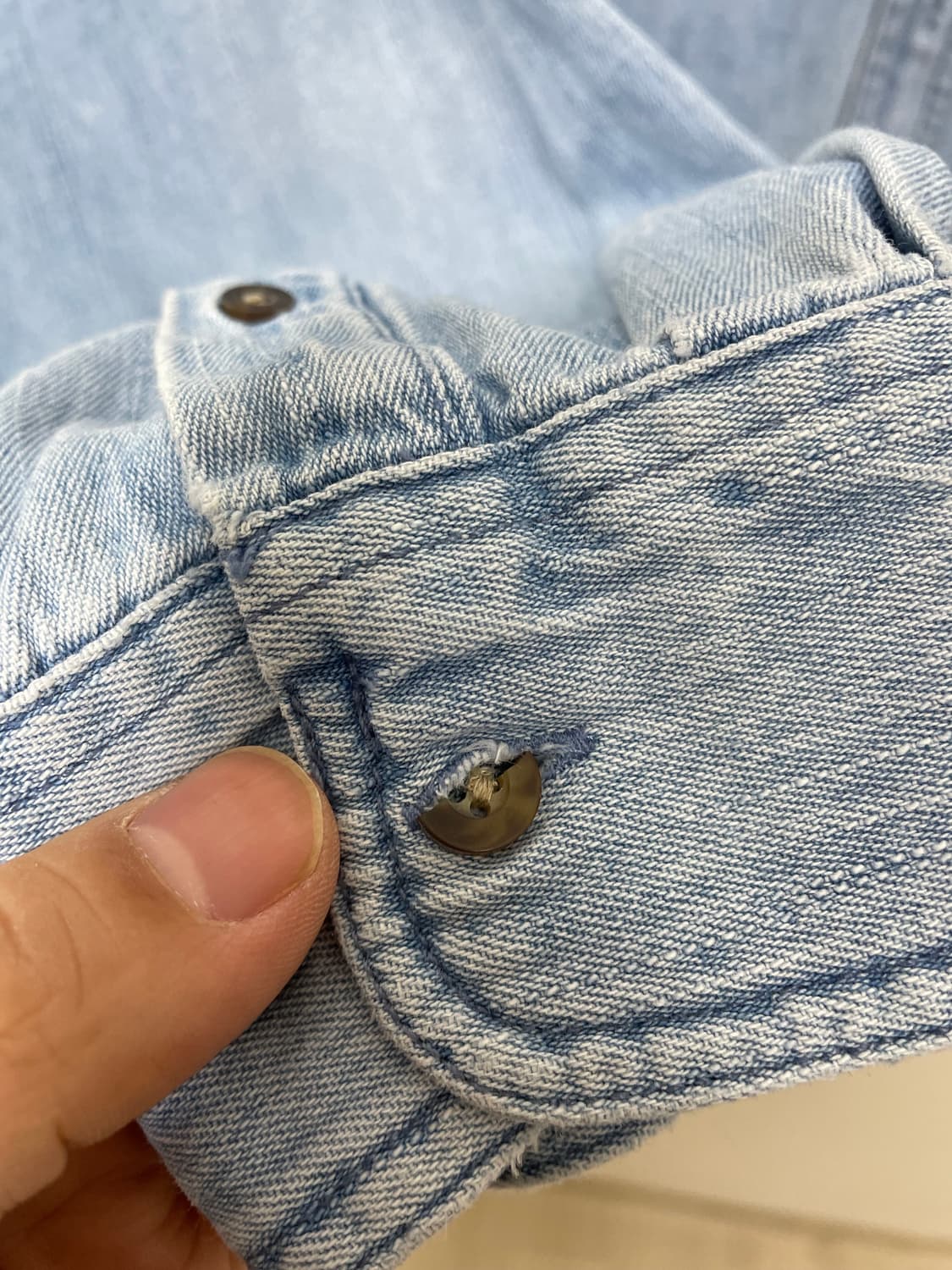 칼하트 데님 셔츠 S4 상품이미지4