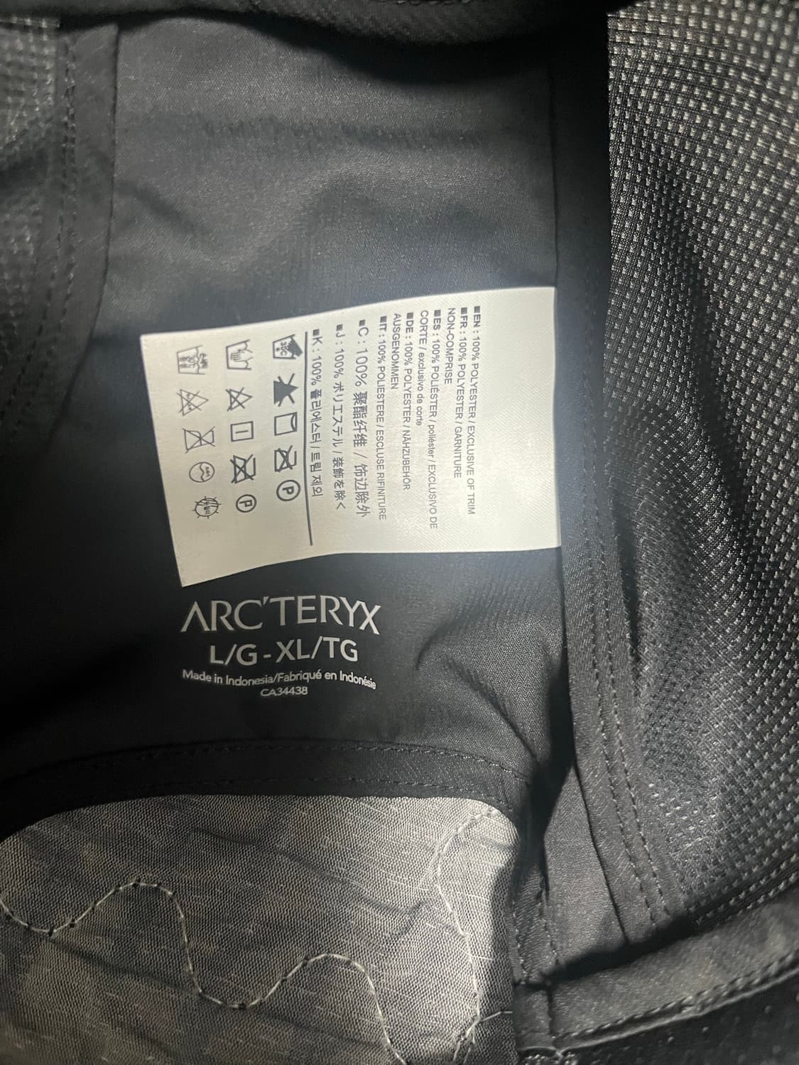 [L-XL] 아크테릭스 칼버스캡 블랙 상품이미지2