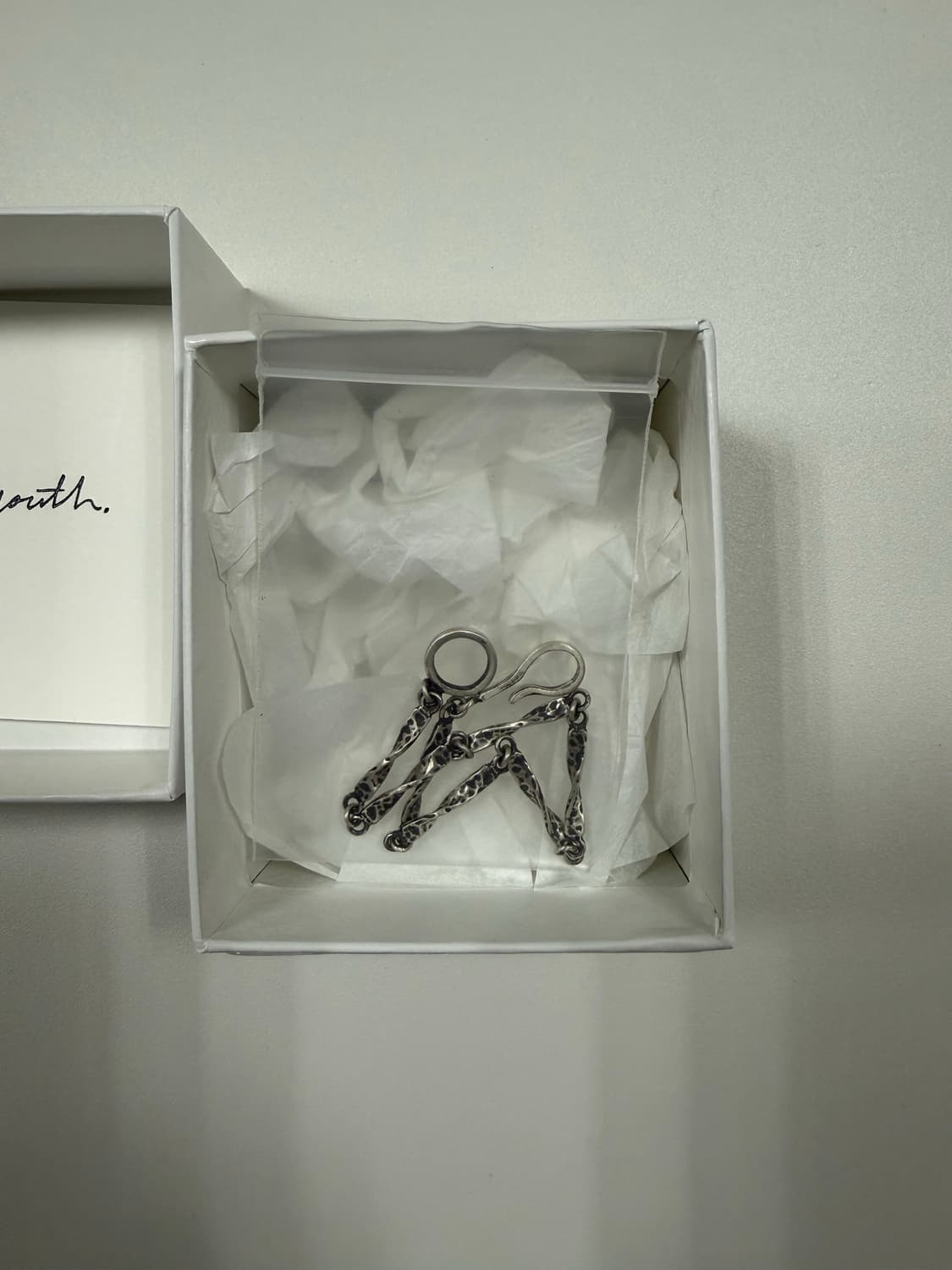 유스 팔찌 Twisted Bar Chain Bracelet 상품이미지5