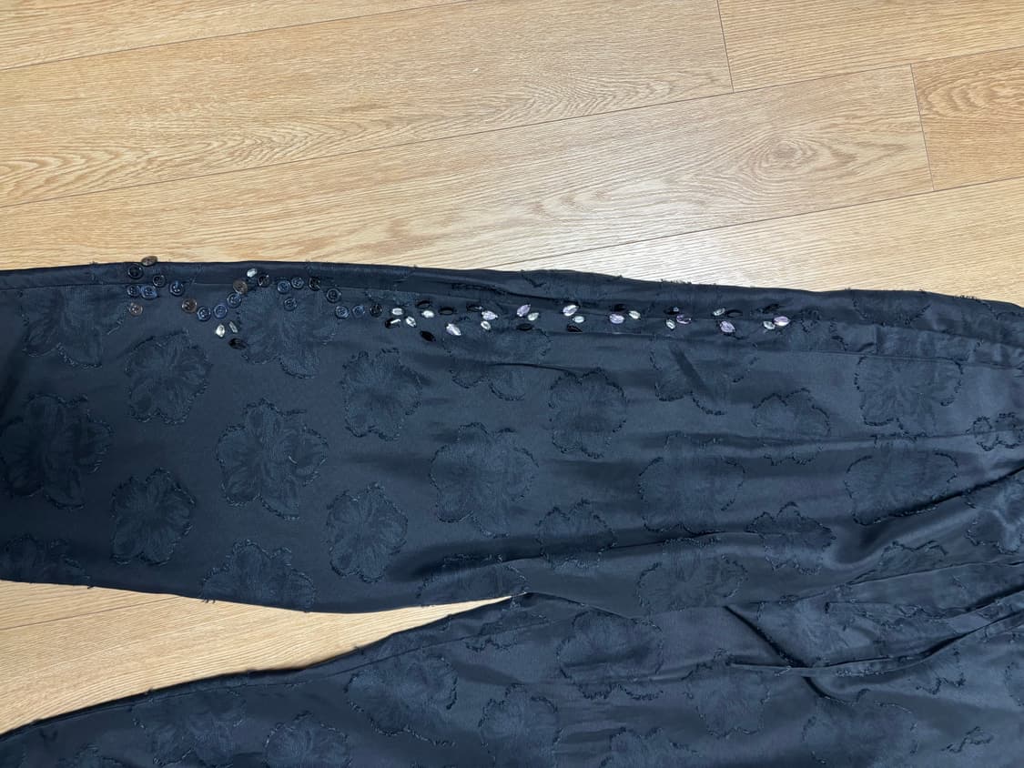 (S)유스 플라워 자카드 팬츠 상품이미지5