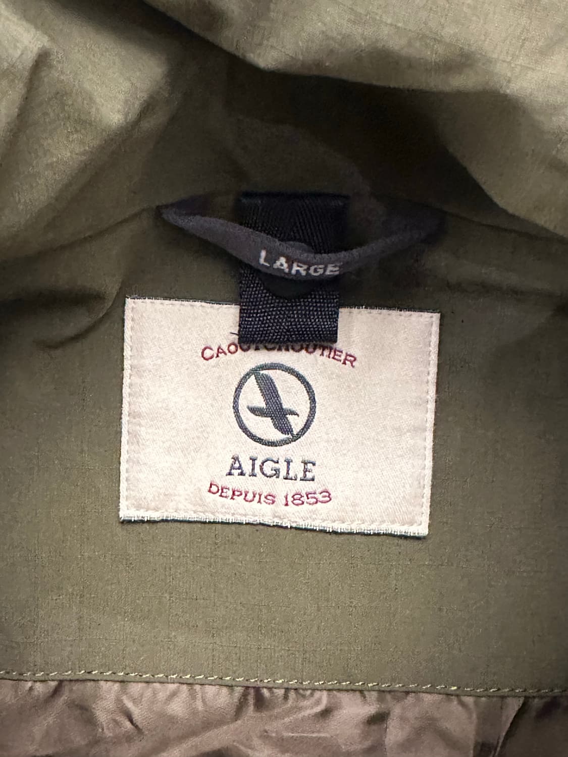 L)AIGLE vintage 후드 야상 자켓 상품이미지5