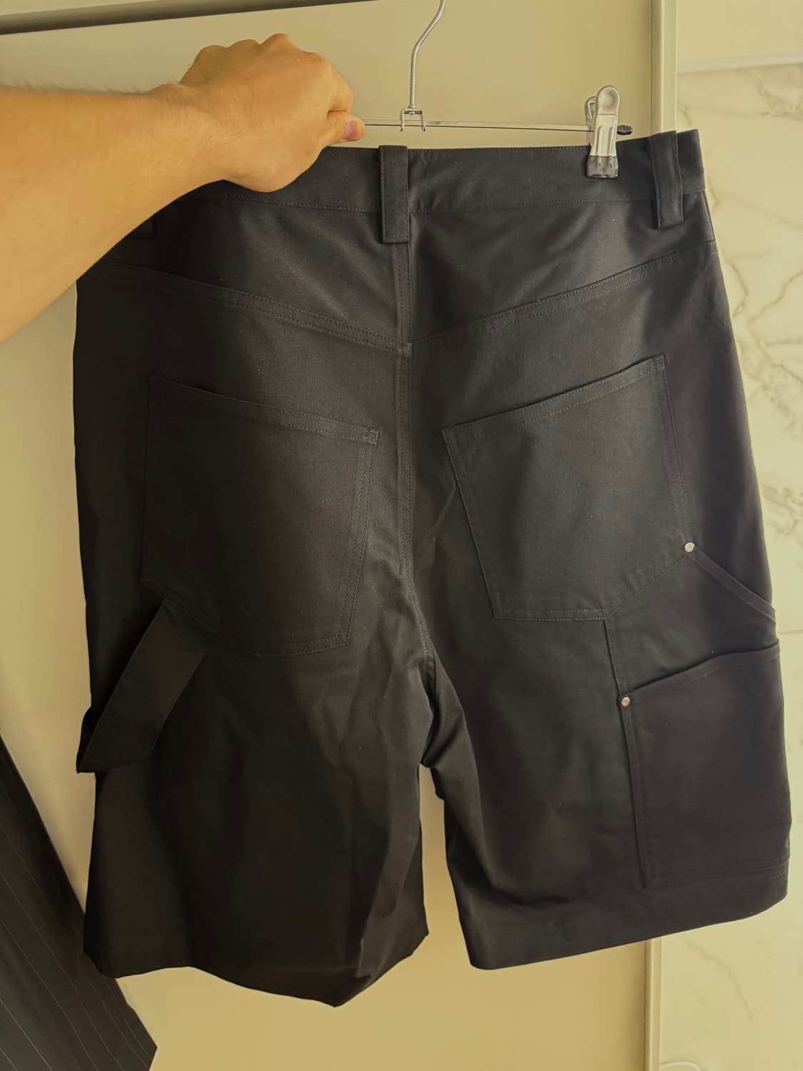 (1) 논노드 카펜터 팬츠 블랙 상품이미지2