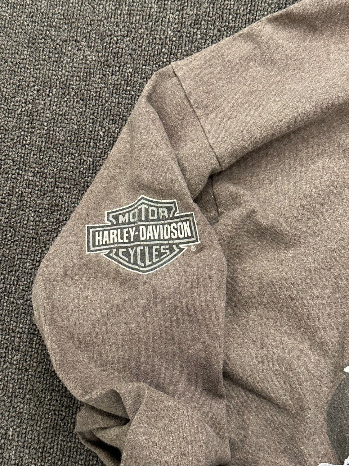 L)할리데이비슨 빈티지 그래픽 롱슬리브 상품이미지5