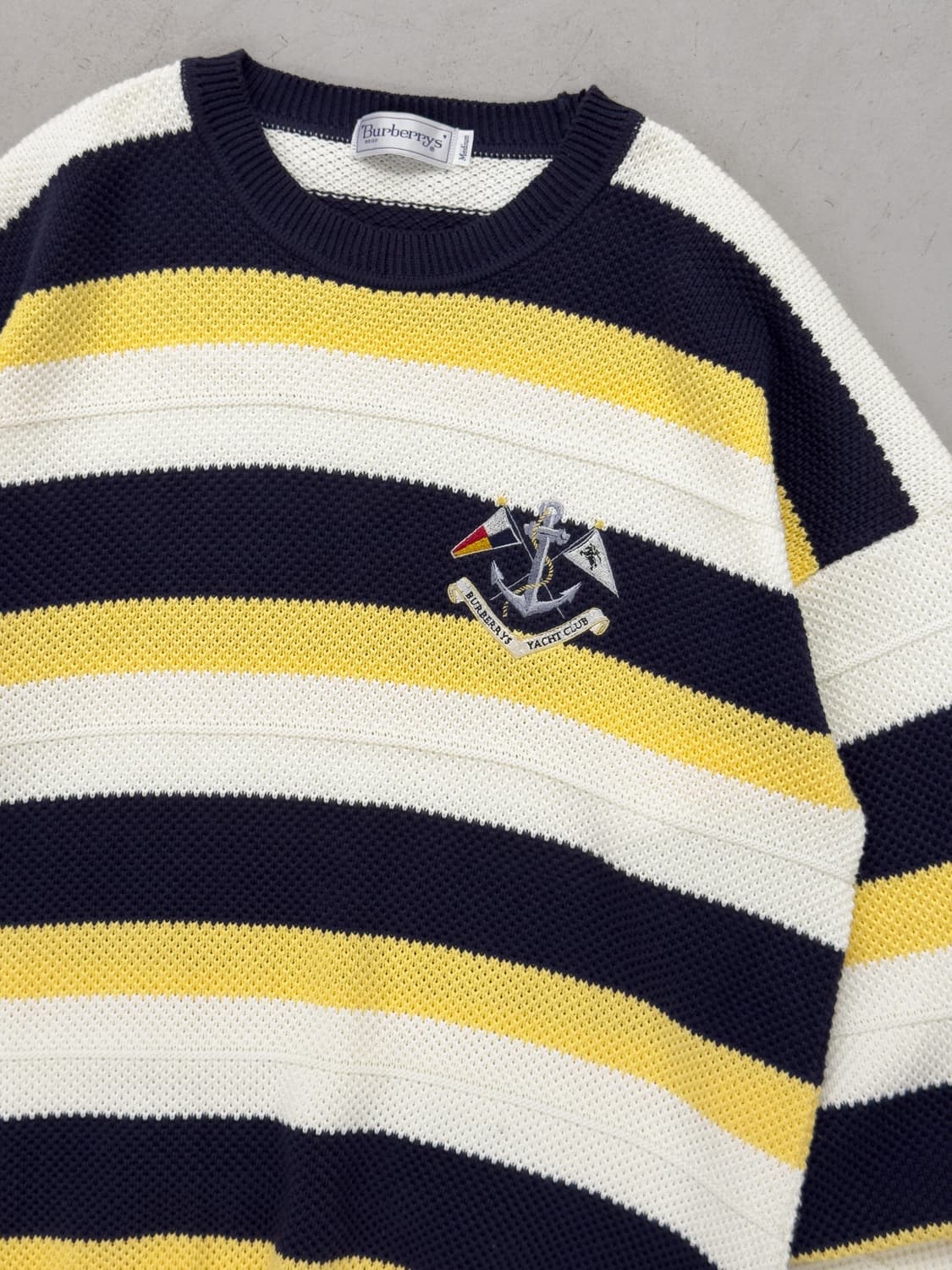 90s 버버리 코튼 니트 상품이미지2