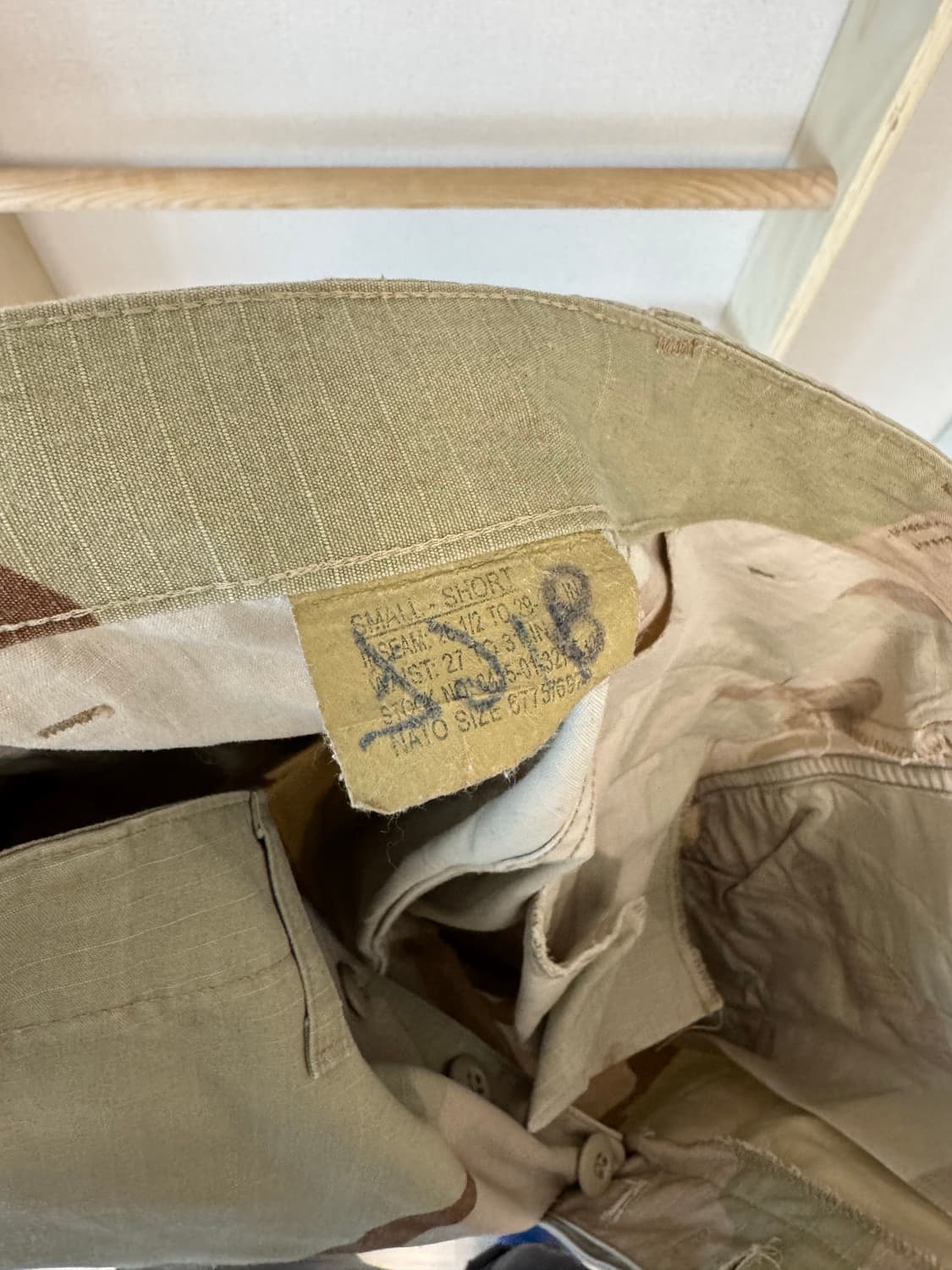 (28)미군 사막 데저트 카모 팬츠 카고 바지 S 상품이미지5