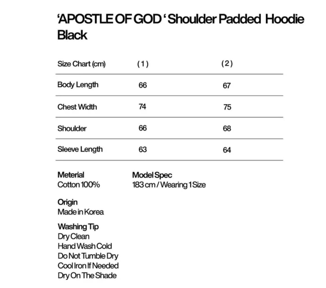 선데이오프클럽 블랙 레이어드 후드 2 상품이미지3