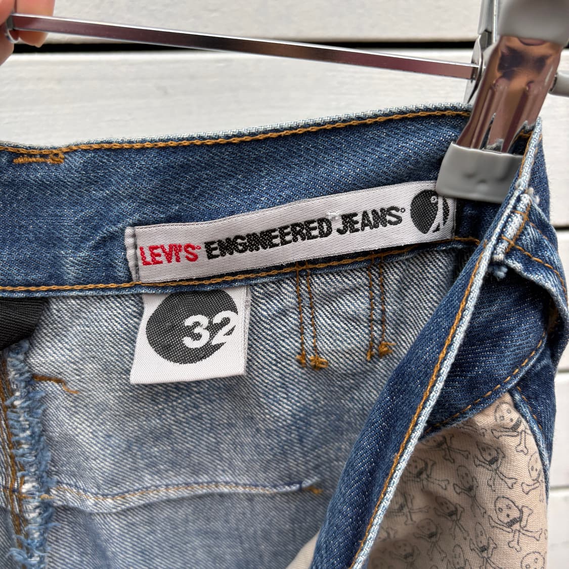 Levi’s 00s 리바이스 유럽판 엔지니어드진 데님 팬츠 상품이미지9