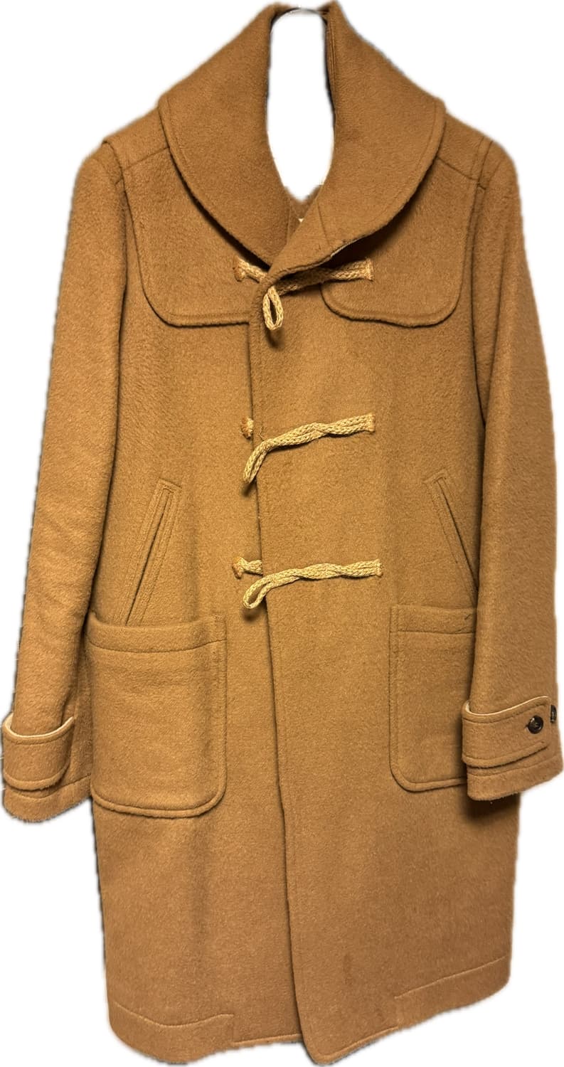 비이커 x 위슬로우 울 토글 세일러카라 더플 코트 상품이미지1