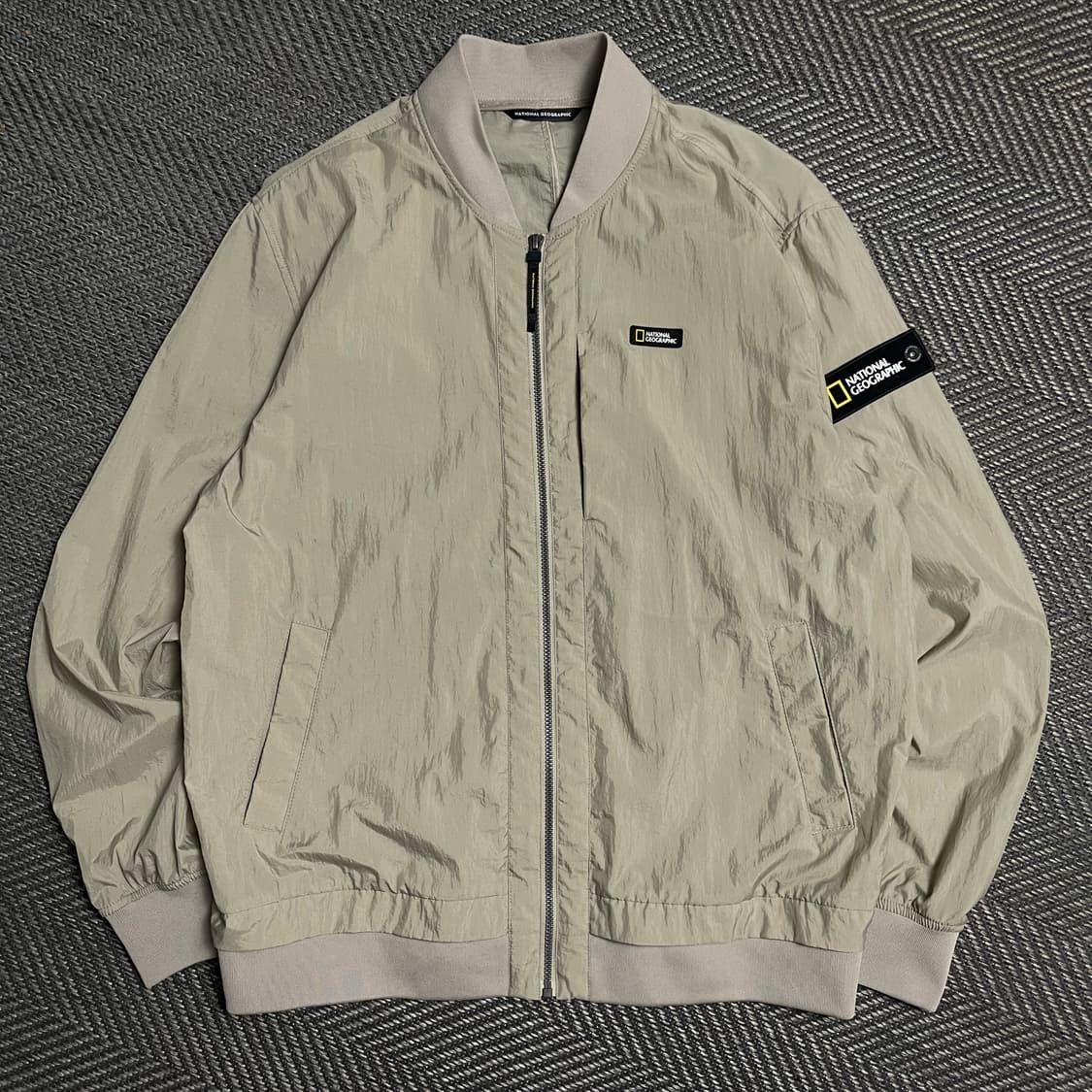 내셔널지오그래픽 와펜 나일론 블루종 경량 자켓y 5235 상품이미지2