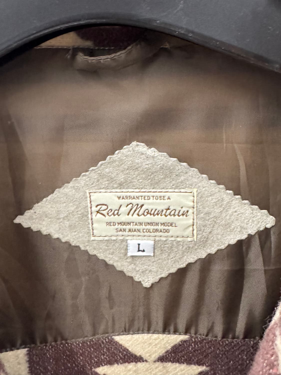 Red Mountain 나바호 패턴 울 셔츠 자켓 L 상품이미지4