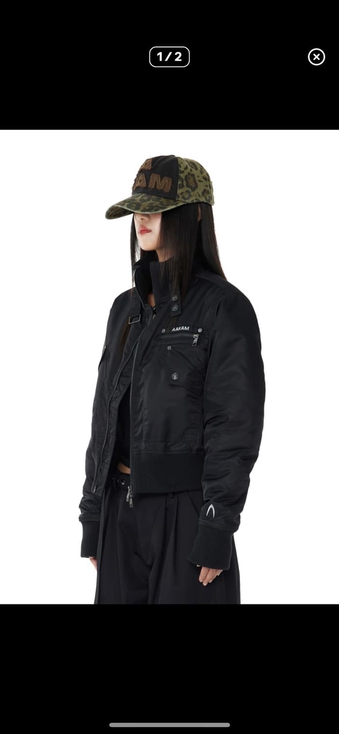아캄 하이넥 봄버 자켓 상품이미지1