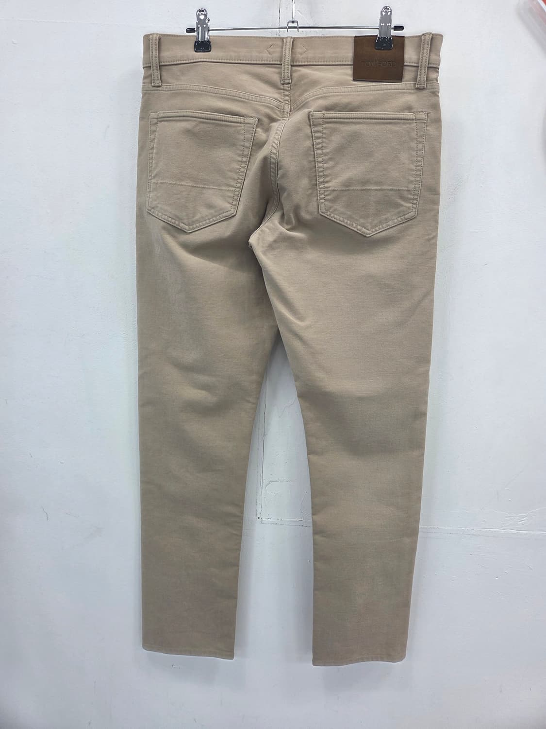 31 톰포드 코튼 베이지 면바지 슬랙스 상품이미지4