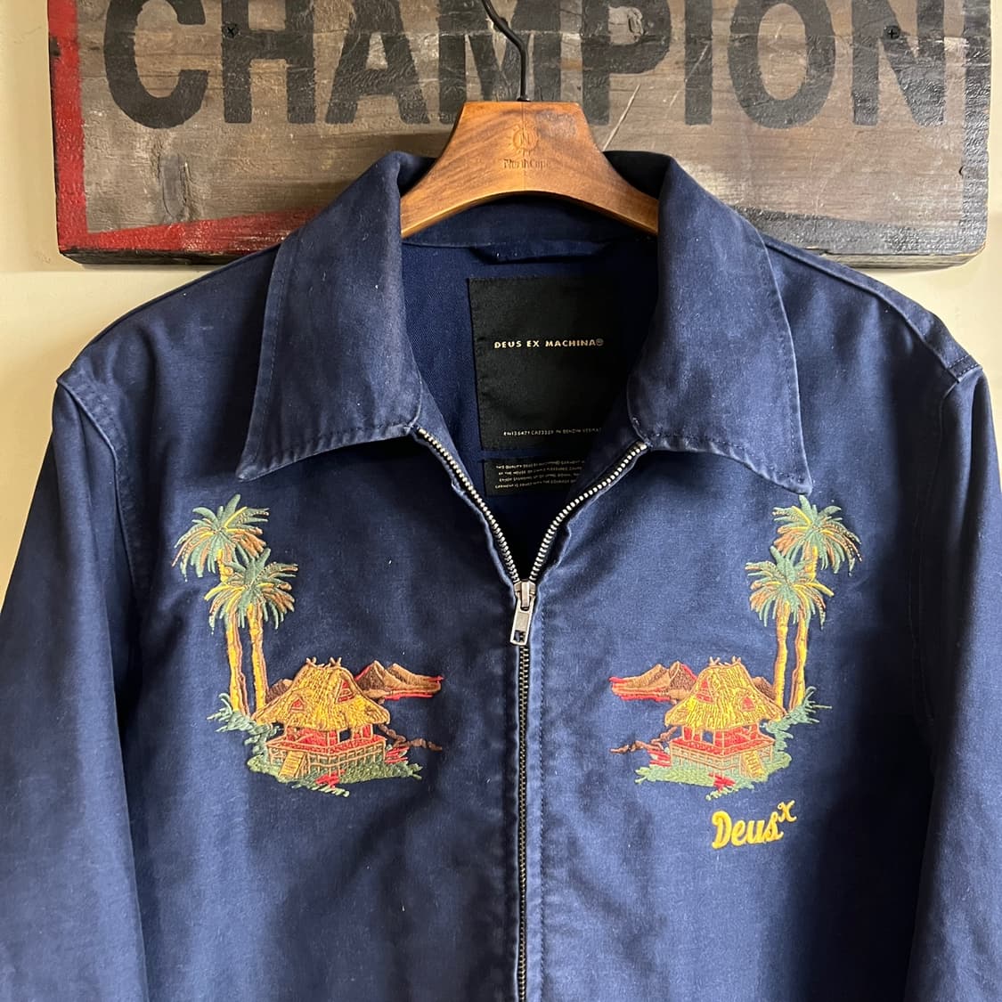 DEUS EX MACHINA Souvenir Jacket Navy 상품이미지2