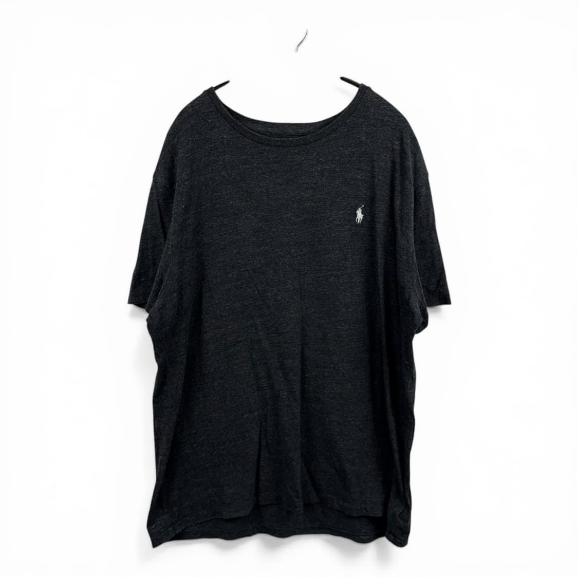 (XL) 폴로 랄프로렌 자수로고 빈팔 티 차콜 상품이미지1