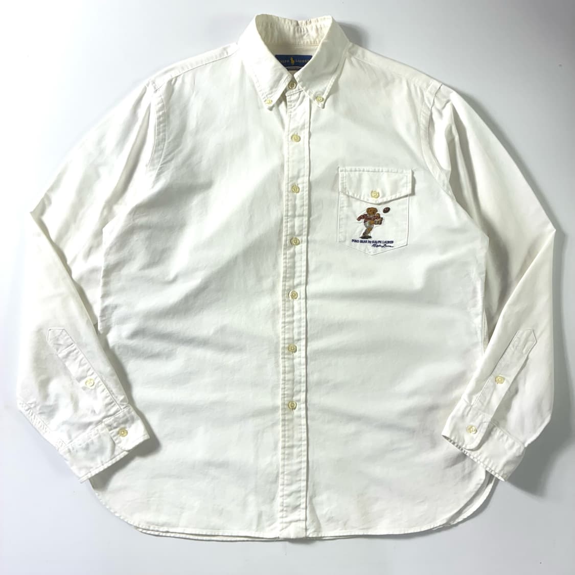 Polo  폴로 랄프로렌 럭비베어 자수 옥스퍼드 셔츠  상품이미지1