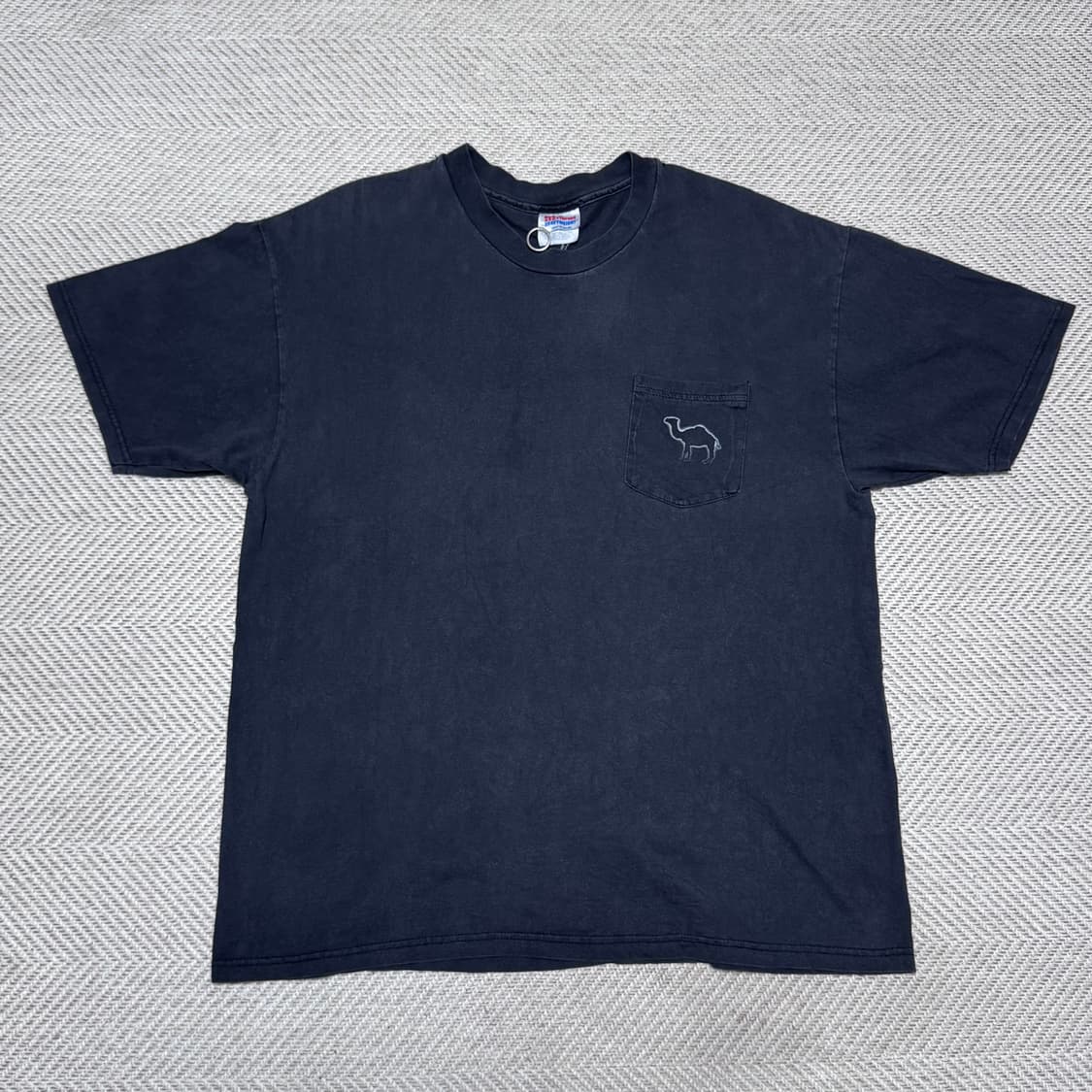 (XL) 9Os 빈티지 카멜 프로모 이클립스 포켓 티셔츠 상품이미지2