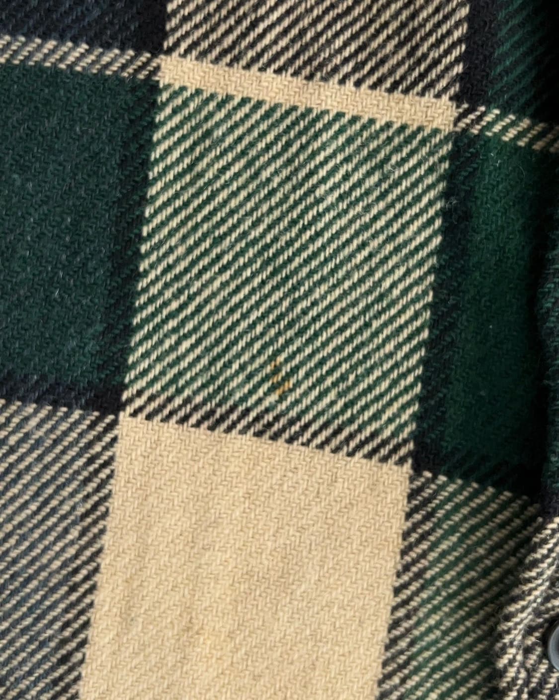 폴로스포츠 투포켓 체크 울 셔츠자켓 m 상품이미지5