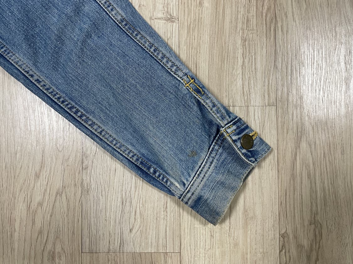 95) RRL동일모델 90's Lee 재팬 3rd 워싱 데님자켓(일본제) 상품이미지9