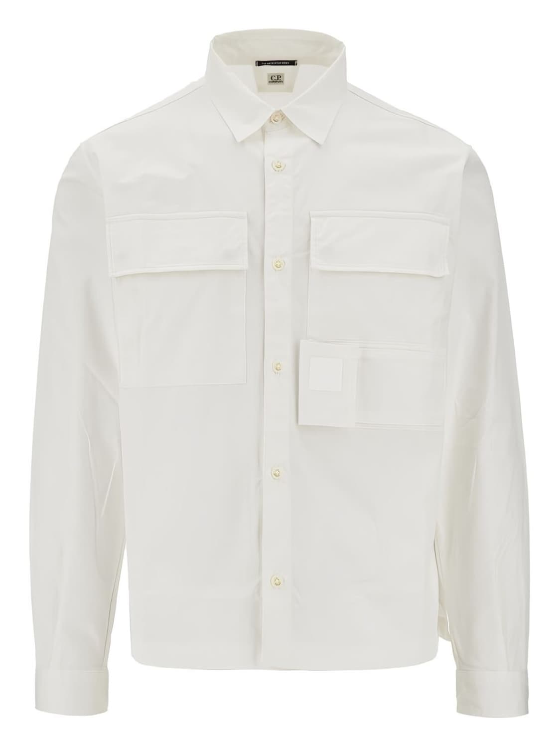 택채 새상품 CP 컴퍼니 메트로폴리스 게버딘 셔츠 자켓 상품이미지1