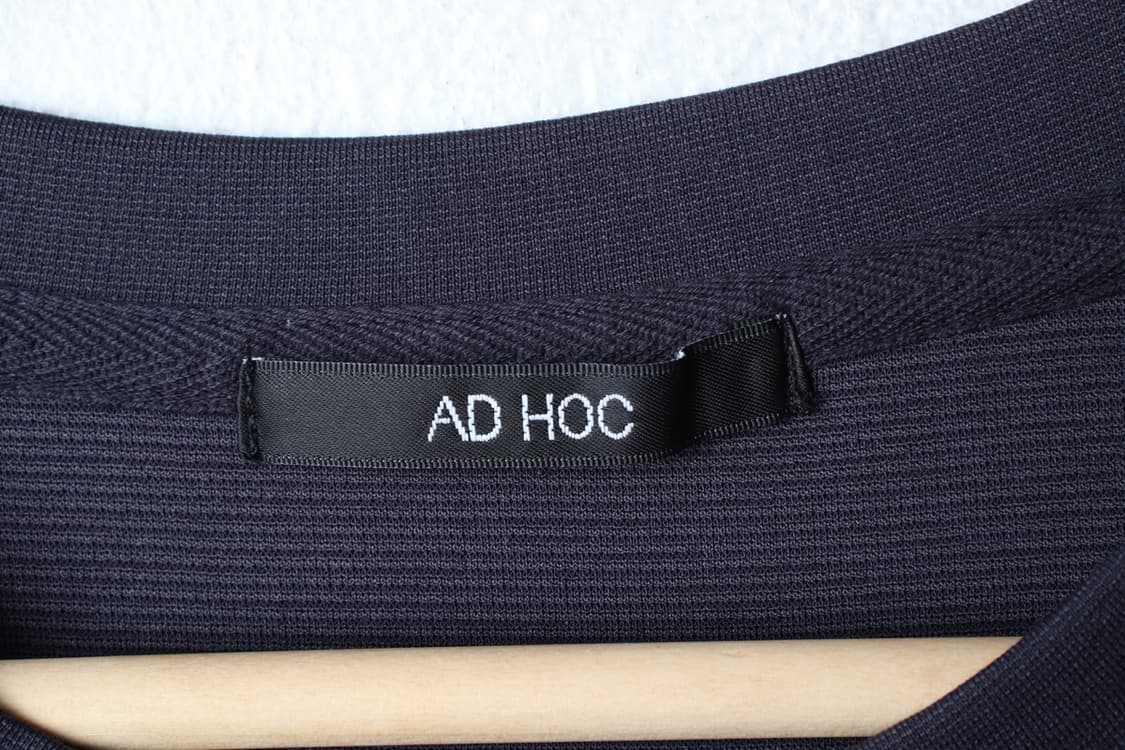 (XL-2XL) 애드호크 반팔 티셔츠 빅사이즈 차콜 폴리-H33053 상품이미지7
