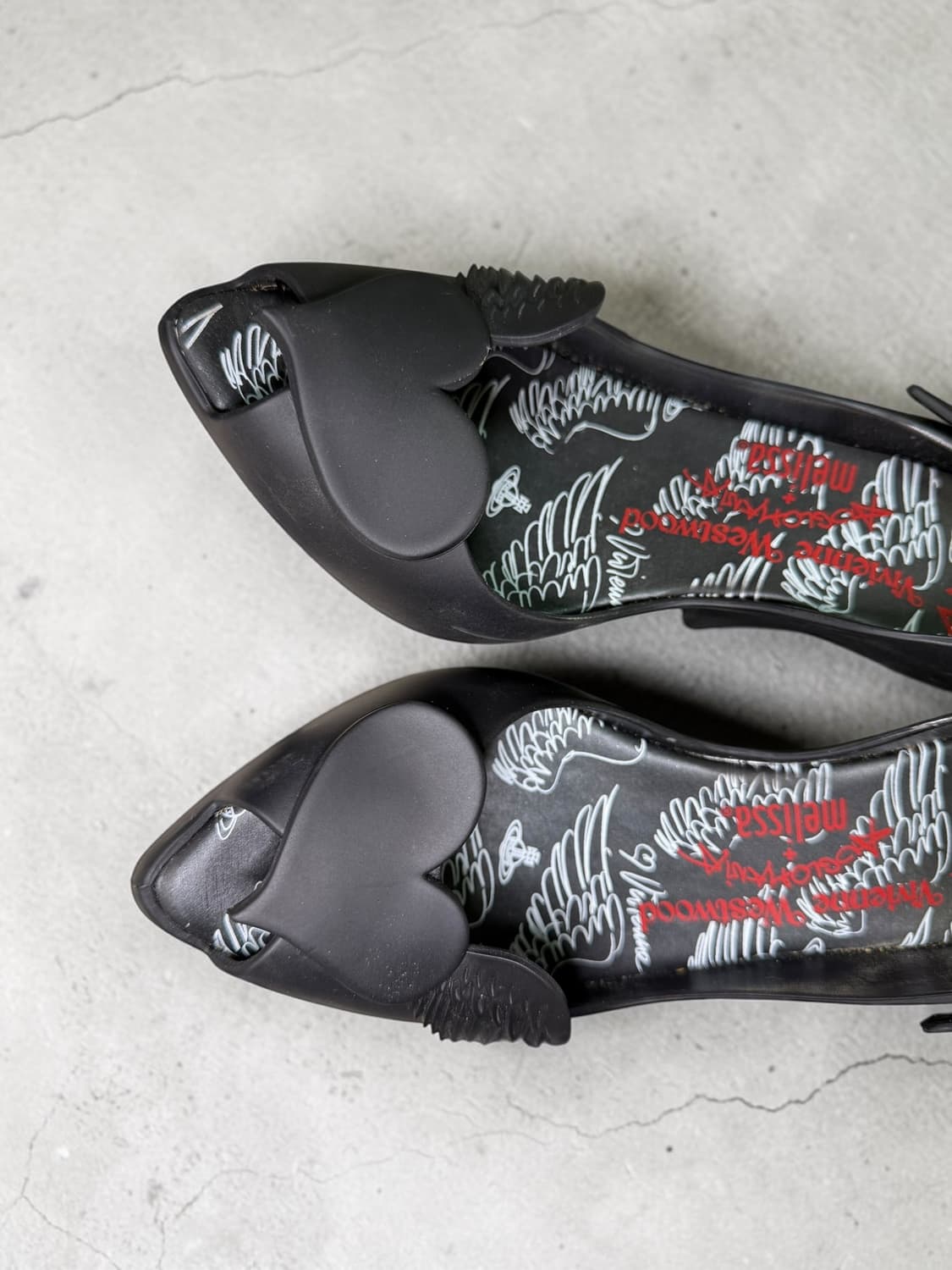 [정품] 비비안웨스트우드 x 멜리사 윙 하트 힐 (245~250) 상품이미지5