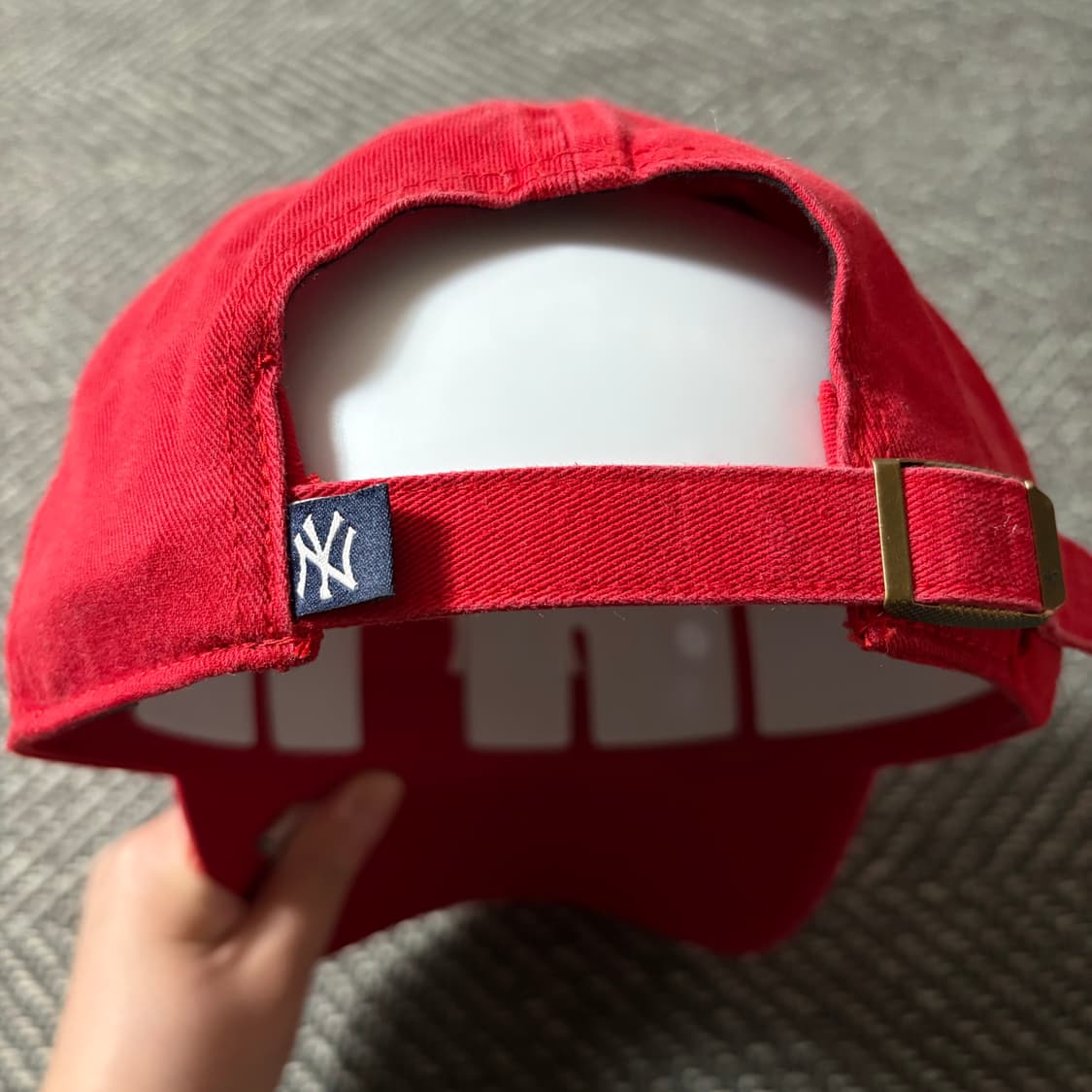 NY 양키스 클린업 볼캡 레드(OS) 상품이미지4