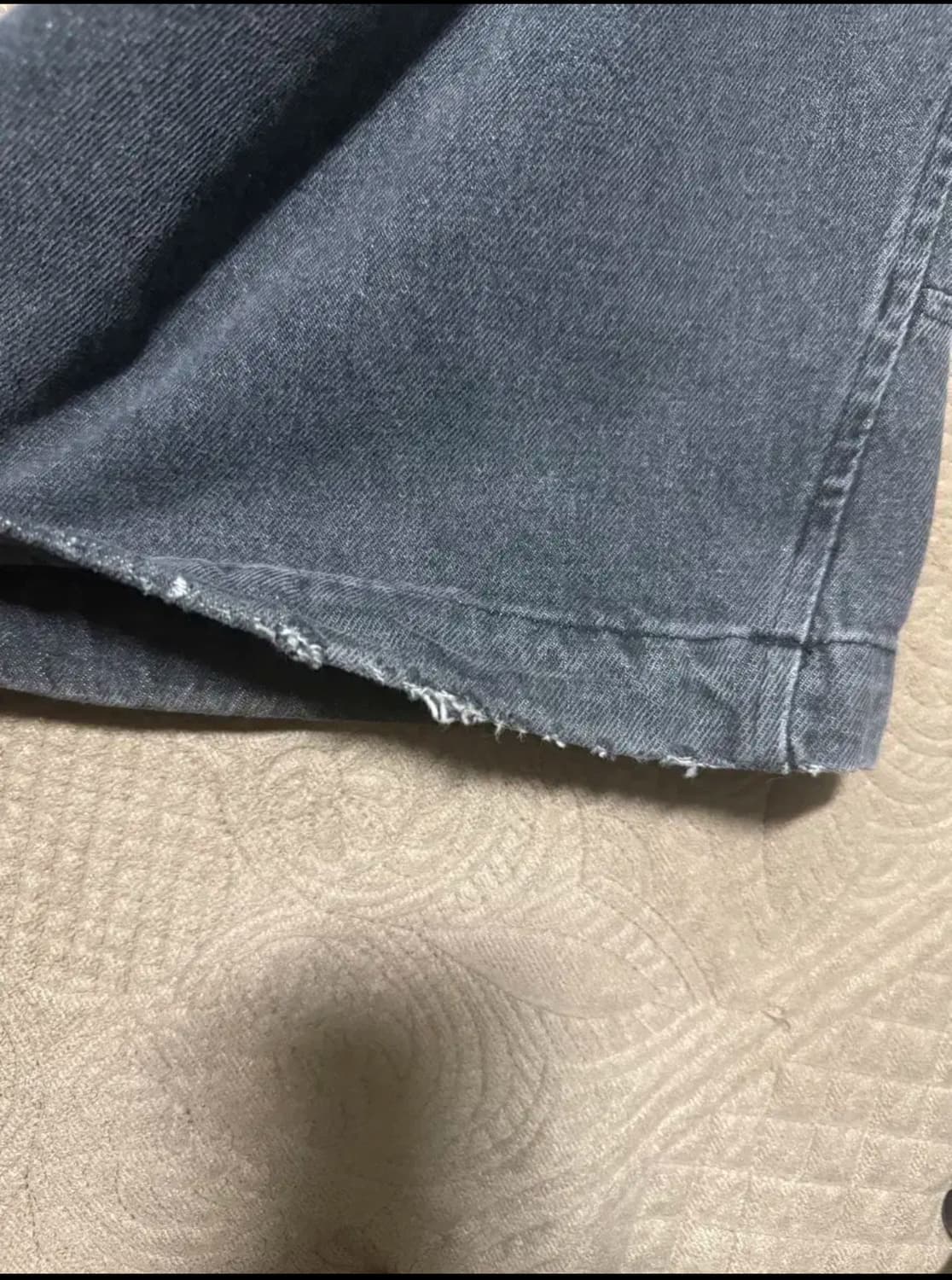 해칭룸 데님 밀팬츠 그레이 3 상품이미지3