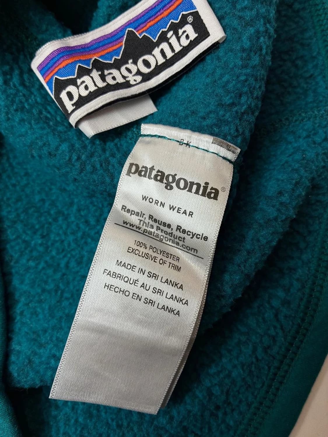 파타고니아 베터 스웨터 1/4 ZIP 플리스 PN5225 상품이미지9