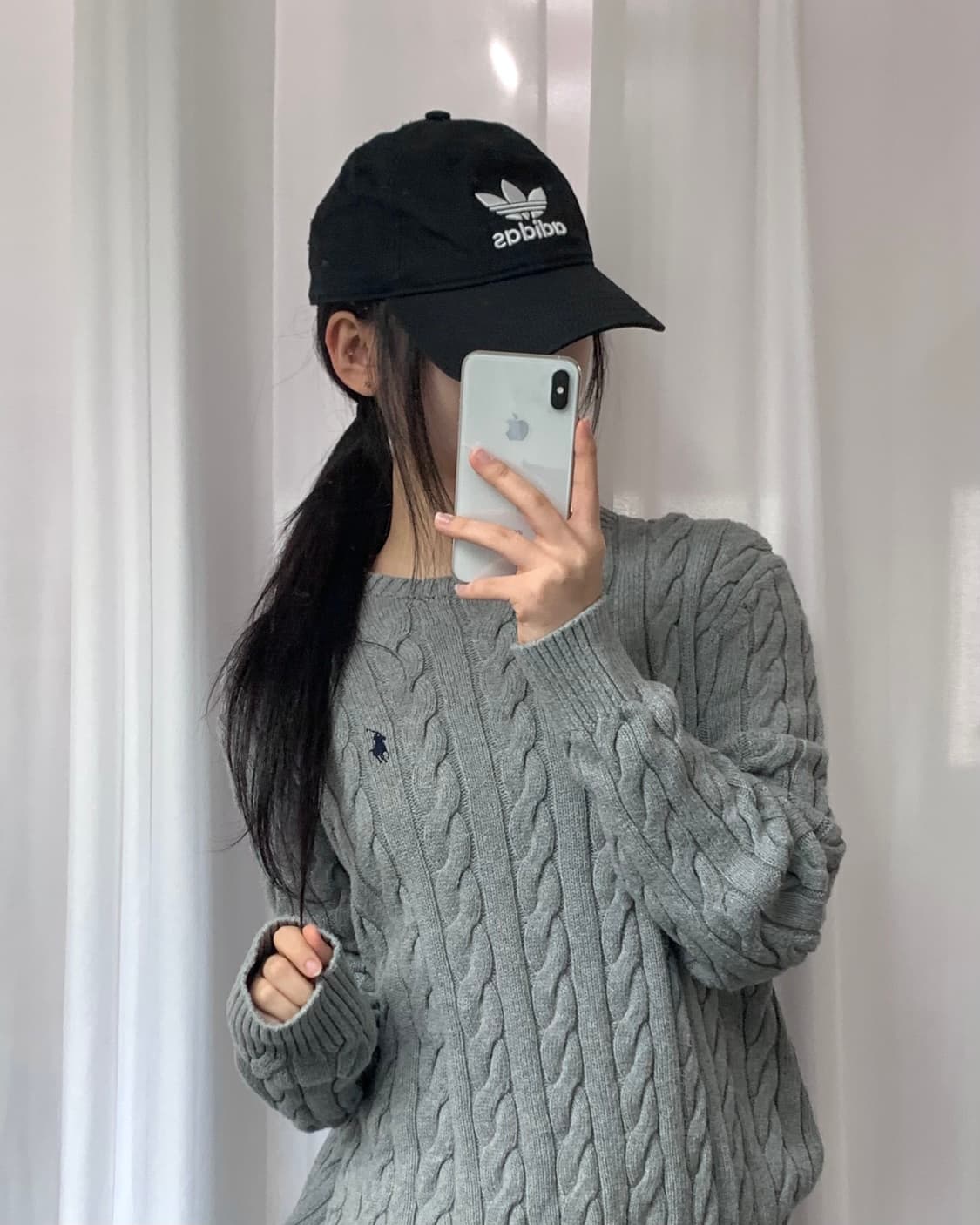 Adidas 아디다스 블랙컬러 파이어버드 자수 볼캡 상품이미지5