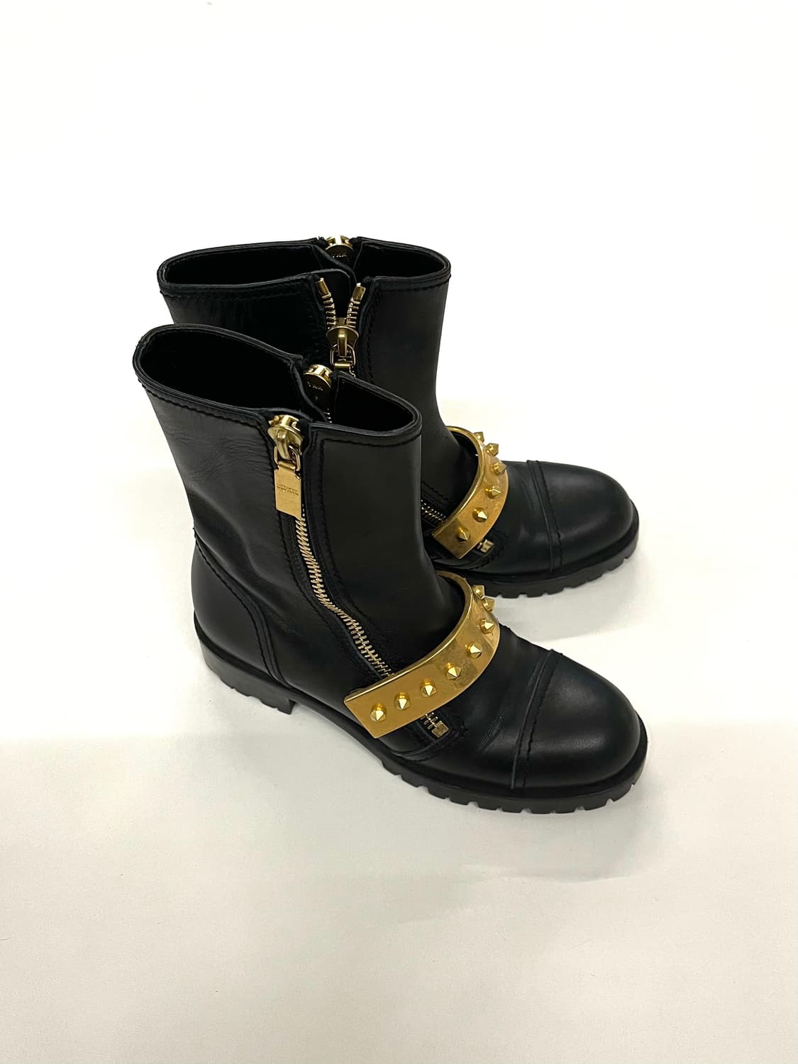 알렉산더 맥퀸 스터드 바이크 부츠 상품이미지2