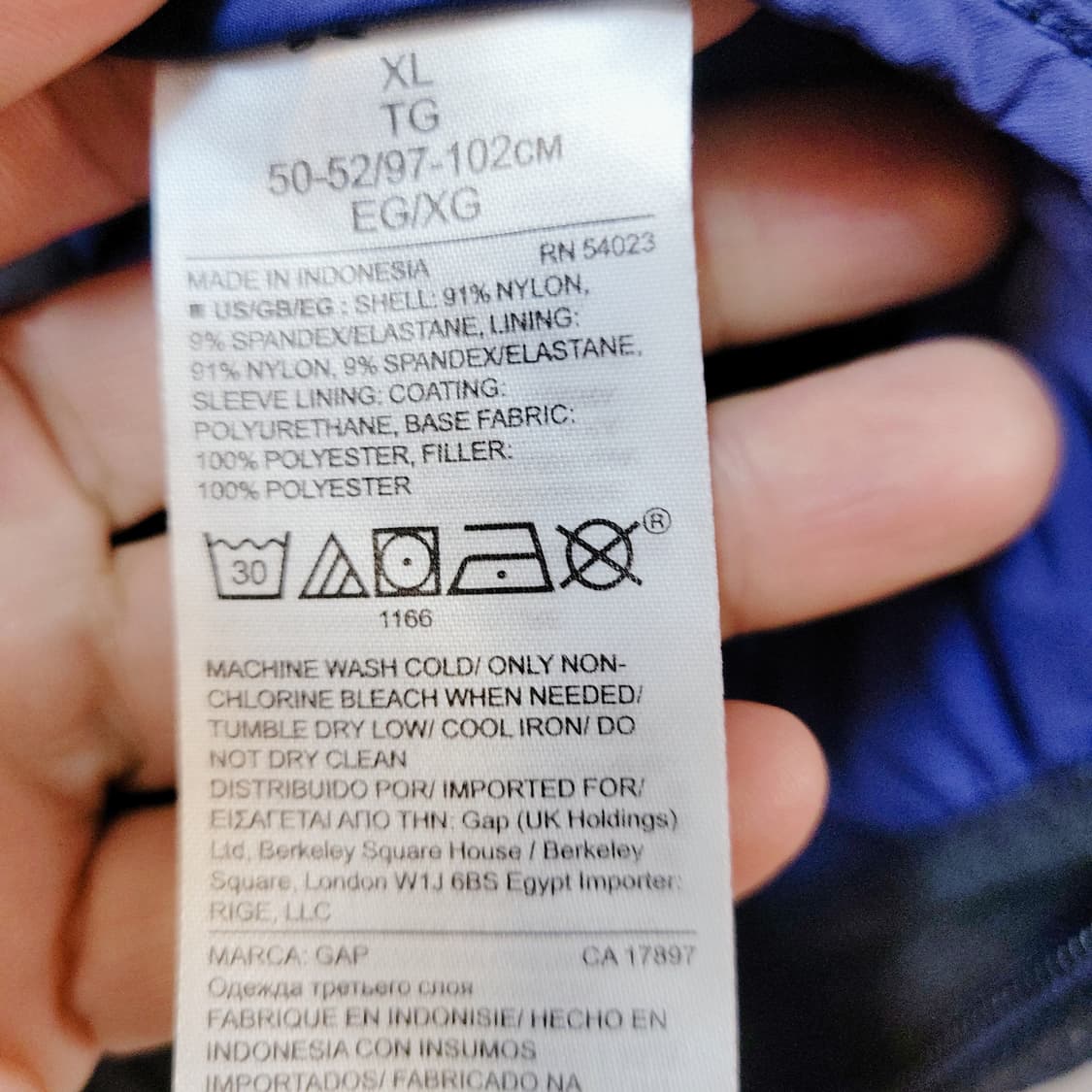 XL~XXL) GAP 경량패딩  상품이미지6