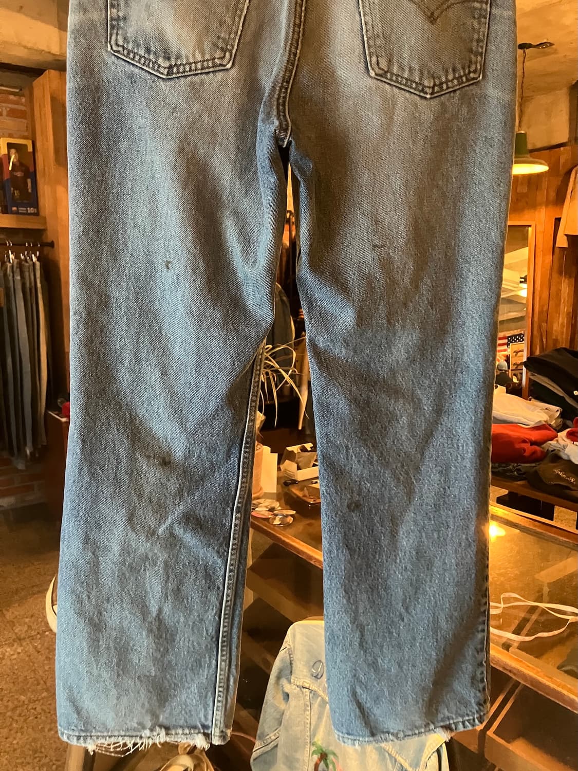 90s USA Levis 517 Boot Cut Denim Pants 상품이미지7
