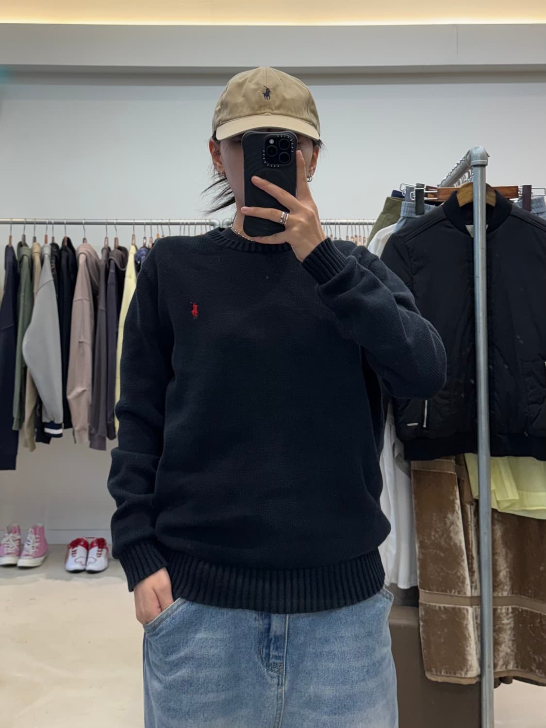 폴로 랄프로렌 니트 블랙 상품이미지6