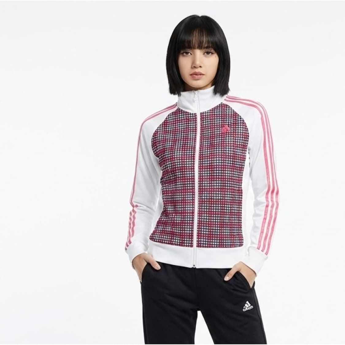 77 아디다스 여성 치도리 저지 트랙탑. 상품이미지3