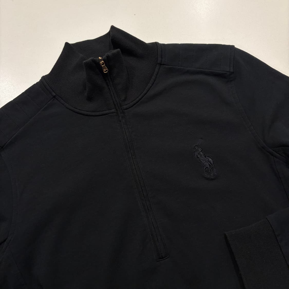 [XL] 폴로 랄프로렌 골프 블랙 하프집업 맨투맨 C635 상품이미지3