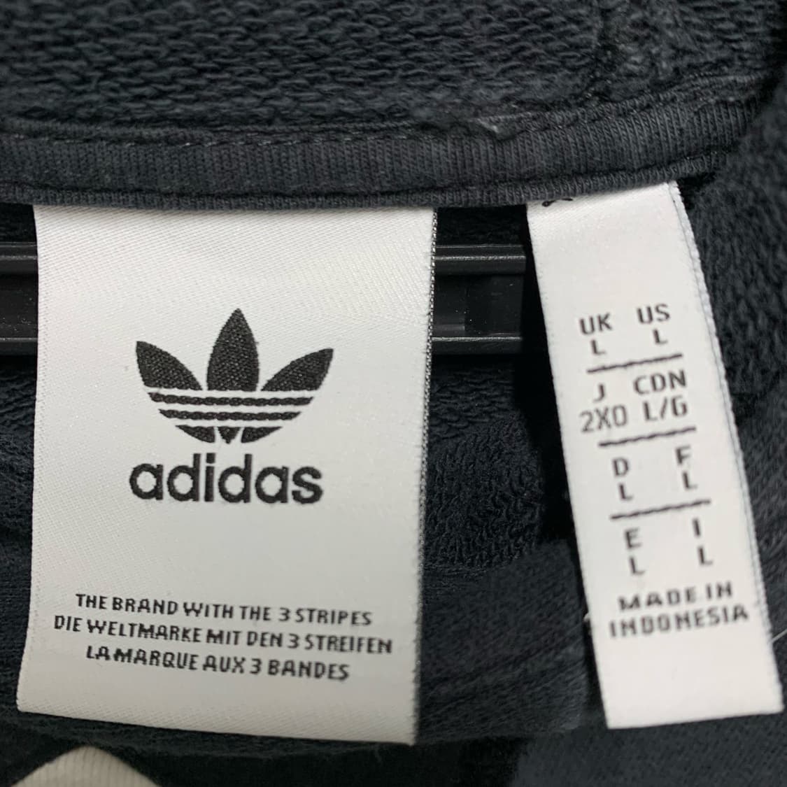 [XL] 아디다스 빅로고 래글런 후디 상품이미지4