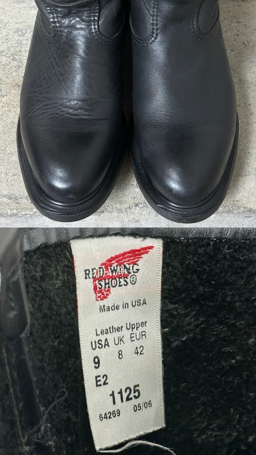 OG USA Made 레드윙 1125 페코스 레드윙 웨스턴 부츠 상품이미지8