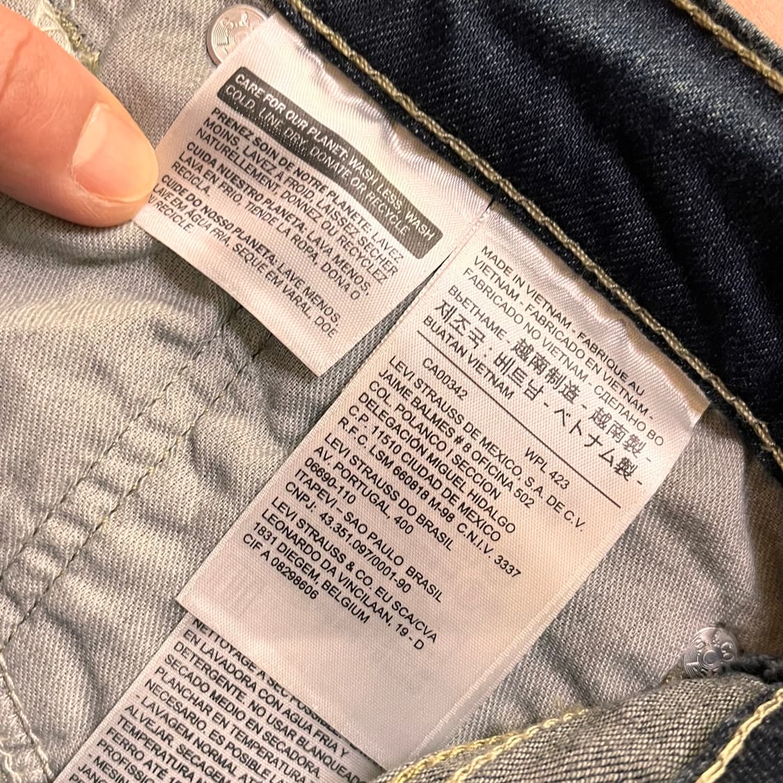 리바이스 511 데님팬츠 W32 L32 상품이미지5