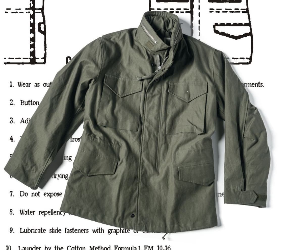 (새제품) 브론슨 m65필드자켓 M사이즈(105) 상품이미지1