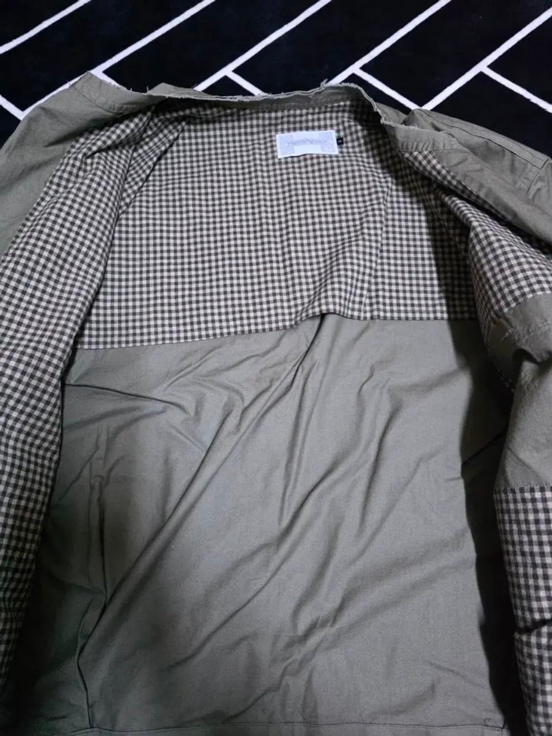 해칭룸 플라이트 자켓 카키 3(M) 상품이미지4