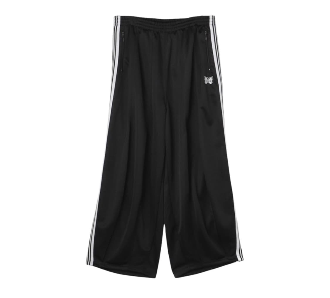 니들스 hd 트랙팬츠 xs 프릭스토어 별주 블랙 화이트 (검흰) 25ss 상품이미지2