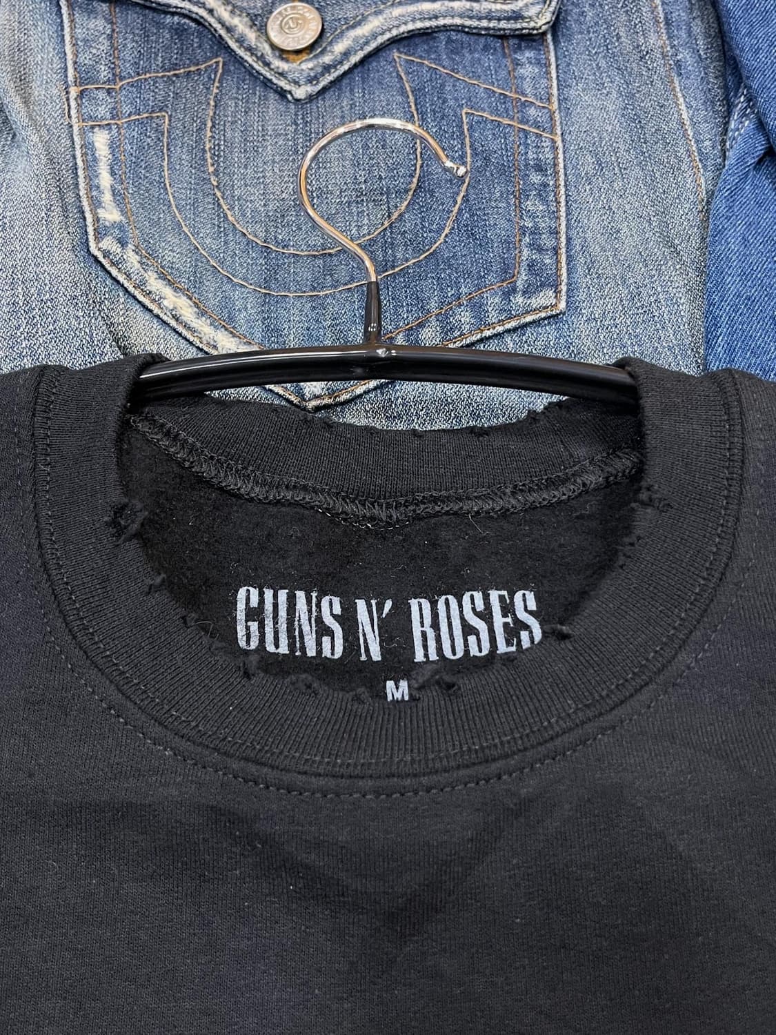 건즈 앤 로지스 88년 투어 스웻 셔츠 상품이미지2