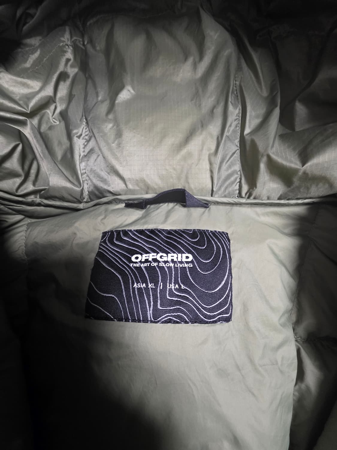 오프그리드 아노락 덕다운 패딩 XL사이즈 상품이미지4