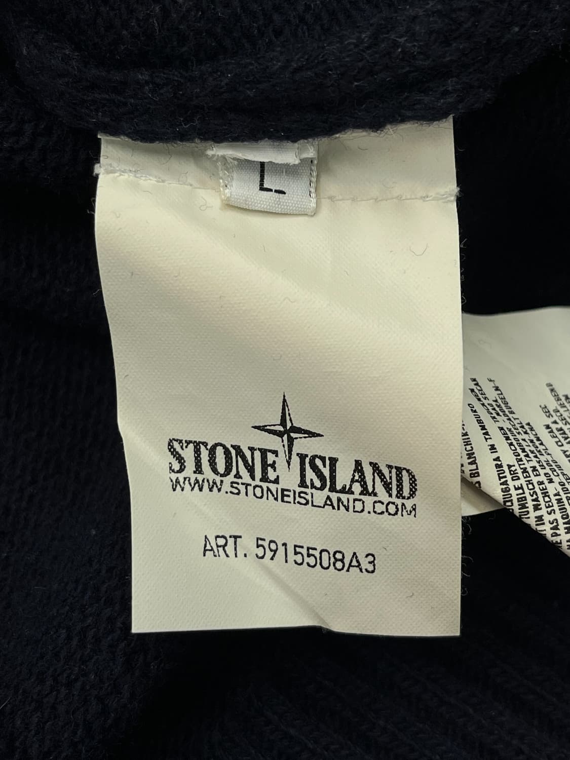 스톤아일랜드 풀오버 집 스웨터 상품이미지8