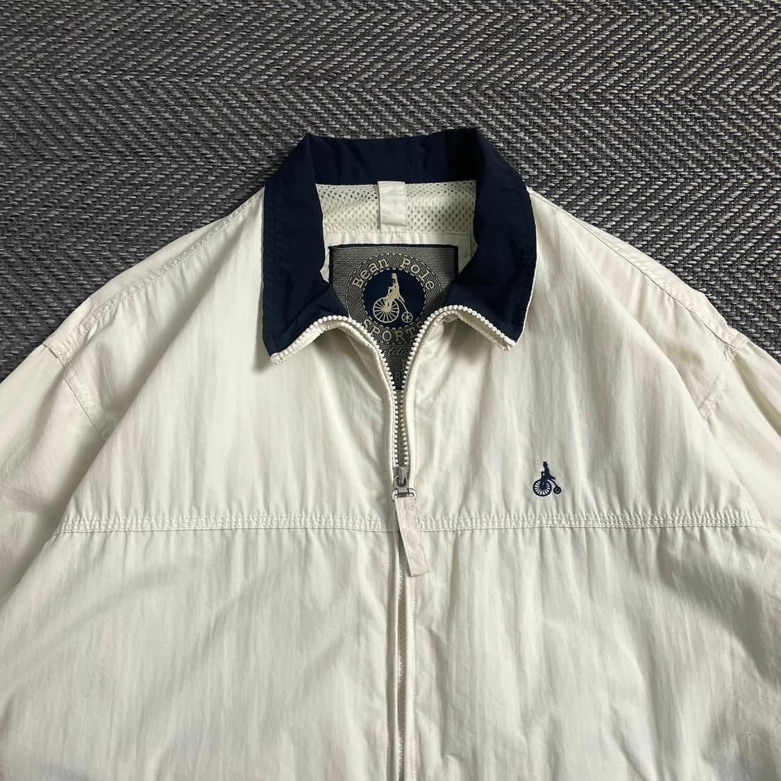 빈폴 스몰로고 미니멀 베이지 자켓o 4656 상품이미지4