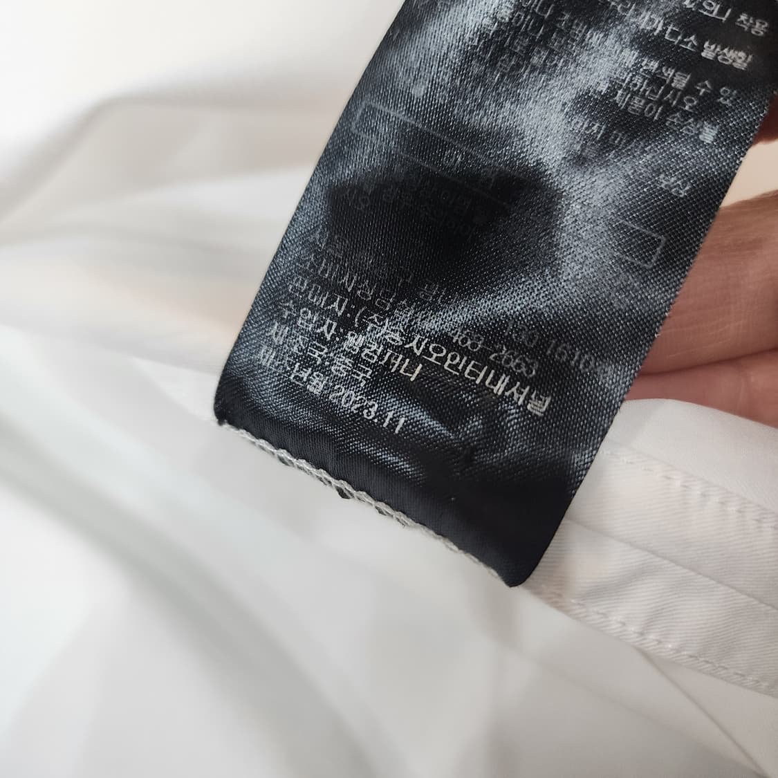 송지오 베일드 레이어드 셔츠 95 새제품 상품이미지9